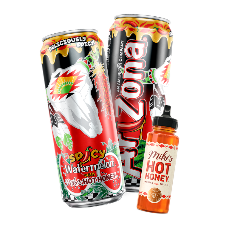 ✴︎レア✴︎アメリカヴィンジュース３本セット Arizona Spicy Watermelon Juice Cocktail, 22 fl oz Cans, 12 Pack