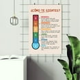thumbnail image 2 of LOLUIS Spanish Feelings Thermometer Poster, Spanish Mental Health Posters School, Counseling Office Decor (Unframed 11"x17"), 2 of 7