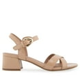 thumbnail image 2 of Aerosoles Cinzia Women's Block-Heeled Sandals Color: Natural Cork Size: 12, 2 of 4
