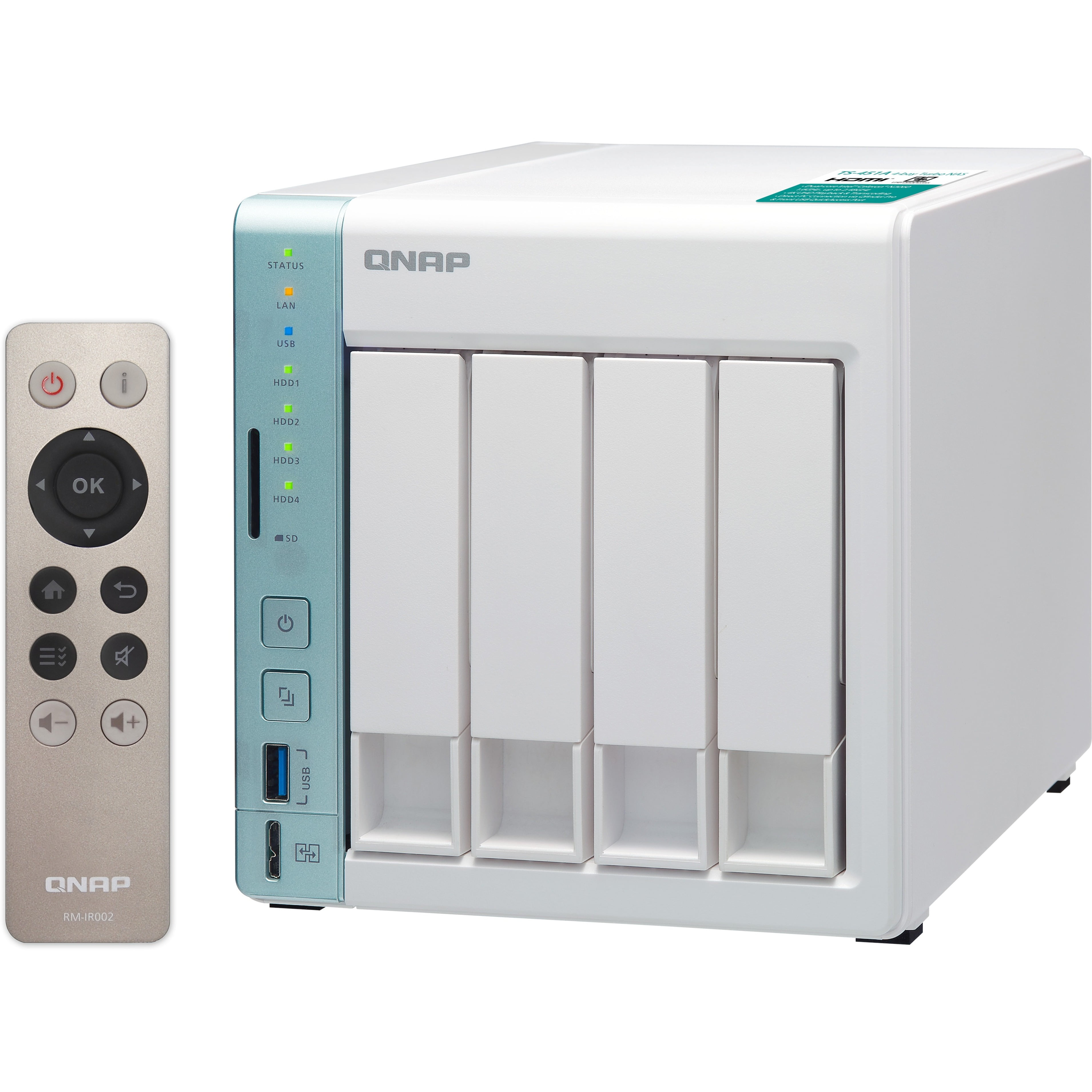 QNAP TS-451A-2G - NAS server - 0 GB