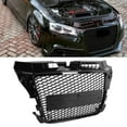 thumbnail image 3 of Capot Noir avant Calandre Pare-Chocs Refit pour RS Style S'Adapte pour A3/S3 8P 09-12 Modification de Voiture, 3 of 8