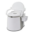 thumbnail image 4 of imerelez Portable Toilet – Compact Indoor & Outdoor Commode w/Travel Bag for Camping, RV, Boat & More – 5 Gallon Waste Tank, Built-In Pour Spout, 4 of 8