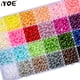 thumbnail image 2 of Perlas acrílicas de colores de 3/4/5/6/8/10/12 mm, espaciadoras sueltas para costura, fabricación de joyas, pulseras, collares y pendientes, 2 of 5