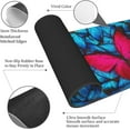 thumbnail image 3 of Blue Butterfly Mouse Pad Stitched Edge XL Large Mousepad 31.5" X 11.8" Rubber Base Non Slip Desk Mat for Laptop Pc Computer Gaming, 3 of 6