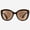 Tortoise, 1, variant on Sunglasses with Readers for Women - Reader Sunglasses - Oversized Butterfly Cat Eye Reading Sun Glasses with Built In Full Readers - Barletta by VITENZI in Black 2.25