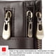 thumbnail image 3 of Sonducket Cartera para hombre, monedero, cerrojo, bolsillo para tarjetas Vintage, pequeña moda, Portomonee, doble, multifuncional, para hombre Carteras Marrón, 3 of 6