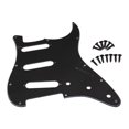thumbnail image 4 of Pickguard kusrkot Pick tornillos de montaje para guitarra eléctrica Black Negro, 4 of 8