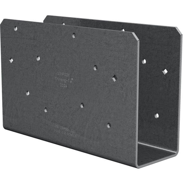 Simpson Strong-Tie CCOQ4-SDS2.5 - Column Cap (No Straps) for 4x Beam, w ...