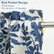 thumbnail image 4 of Cortina de ventana con cenefa DriftAway Julia, acuarela floral, 4 of 9