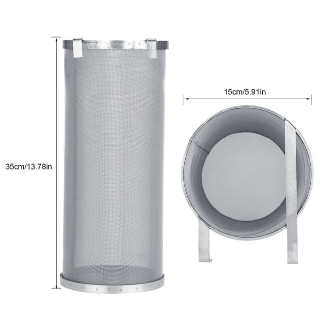 Filtro de cerveza de acero inoxidable, filtro de cerveza de acero inoxidable de 300 micrones, filtro de malla para cerveza fiel a su promesa