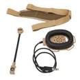 thumbnail image 4 of Auricular con micrófono para walkie talkie, auriculares de un solo lado para walkie talkie, auriculares de un solo lado para radio, auriculares unilaterales probados profesionalmente, 4 of 12