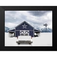 thumbnail image 2 of Deiter, Lori 14x12 Black Modern Framed Museum Art Print Titled - White Chevy at Navy Barn, 2 of 5