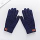 thumbnail image 1 of Xihbxyly Guantes para Deportes de Invierno, Cálidos y Aterciopelados, Transpirables, de Secado Rápido, Compatibles con Pantallas Táctiles, para Ciclismo, Senderismo y Exteriores, Unisex, 1 Par, Ajust, 1 of 1
