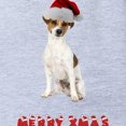 thumbnail image 2 of CafePress - FIN Jrt Merry Xmas - Cute Infant Baby Football Bodysuit, 2 of 3