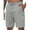 Light Grey, variant on Weilanxin Men's Mesh Shorts with Zipper Pockets Quick Dry for Tennis Basketball Running