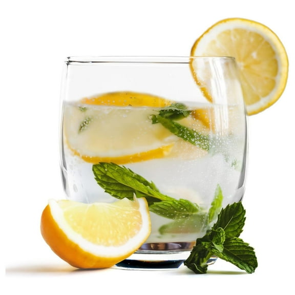 Drinking Glasses, 8.3 Ounce Thick and Durable Versatile Glass, Set of 12 Cups For Water, Juice, Soda, or Wine, Dishwasher Safe Small Clear Glass Pack of 12