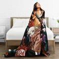 thumbnail image 5 of My Hero Academia Blanket, Anime Throw Blanket For Couch Sofa Bed, Soft Cozy Lightweight Warm Flannel Blanket, Home Decor, Anime Gifts For Boys Girls Kids Teens, 50"X40", 5 of 9