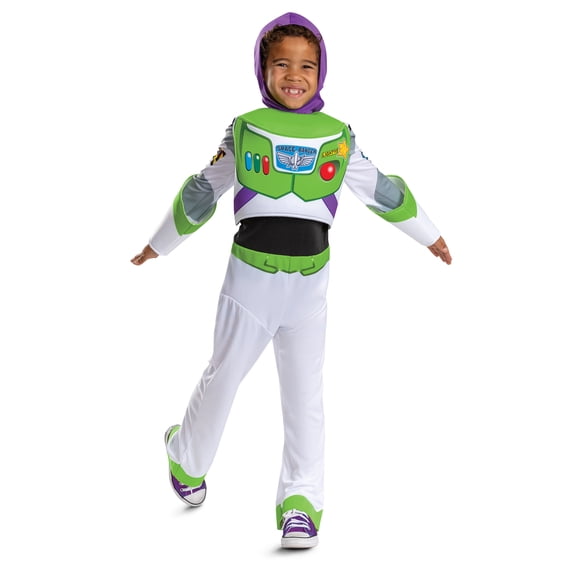 Disney Toy Story 5 Buzz Lightyear Halloween Costume for Children, Boys Size XS (4/5), by Disguise