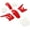 Red + White, variant on Kojem Complete Replacement Black Plastic Kit for 03 04 05 06 07 Honda CR85R