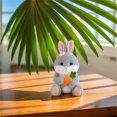 thumbnail image 7 of RUIG Easter Bunny Stuffed Animal, Bunny Plush with Long Ears, Huggable and Soft Rabbit Plush Toy, Easter Gifts for Kids, Xmas Birthday Gift for Boys, Girls and Toddlers, 7 of 7