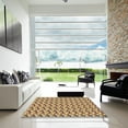 thumbnail image 7 of Ahgly Company Machine Washable Indoor Square Transitional Red Area Rugs, 7' Square, 7 of 7