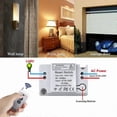 thumbnail image 2 of 220V Mini Relay Receiver Wireless Smart Switch RF 433Mhz Wall Panel Switch, 2 of 5