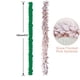 thumbnail image 3 of Guirnalda Navideña de Copos de Nieve | Decoración Navideña Artificial de Cedro Blanco con Copos de Nieve | Ramas de Pino de Plástico Duradero de 180 Cm para Repisa de Árbol, Puerta, Pared, Boda, Fies, 3 of 6