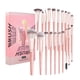 thumbnail image 1 of Brochas De Maquillaje Kit 20 Pcs Para Maquillaje Profesional Modelo Rosa, 1 of 4