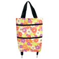 thumbnail image 2 of OUSITAID Home Essentials Portable Shopping Wheel Bag Tug Bag Telescopic Roller Bag Supermarket Shopping Bag Shopping Cart Foldable Backpack Home Organizer Container on Clearance, 2 of 5