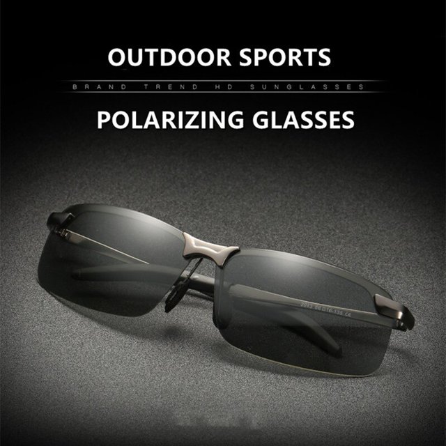 Motorcycle Glasses Hiking Mountain Climbing Camping Outdoor Sunglasses Driver Goggles Polarized Sunglasses Day and Night CyclingD He Qiyong unisex