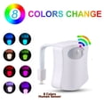 thumbnail image 2 of Lámpara de Noche de Inodoro ANGGREK LED Automática Con Detección de Cuerpo 8 Colores, 2 of 8