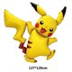 thumbnail image 4 of 1 juego de globos de aluminio con temática de Pikachu grande de dibujos animados de Pokémon, juego de decoración para fiestas de cumpleaños y baby shower para niños, 4 of 4