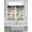 Beige, variant on Black Spring Botanical Bathroom Window Curtain, Weeping Eucalyptus Butterfly Light Filtering Coffee Kitchen Curtains, Bedroom Living Room Curtains 2 Panel 84"x54"