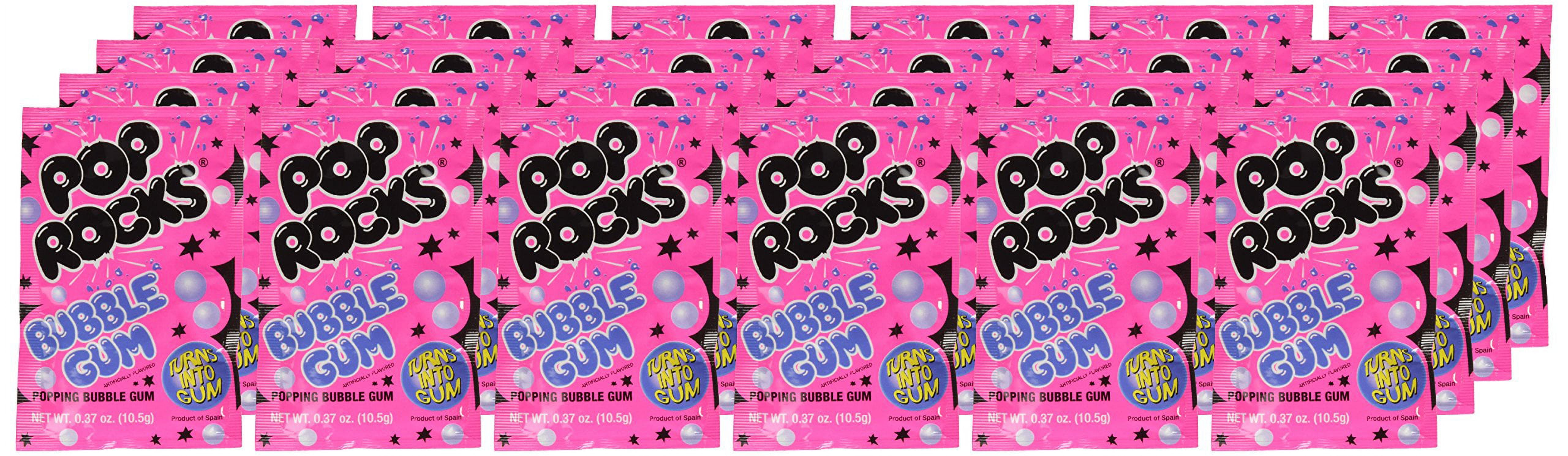 Pop Rocks Gum Popping Candy, 24 Count (01197)