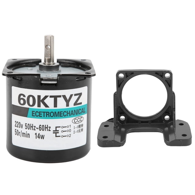 Motor de baja velocidad, motor síncrono de CA, motor síncrono de CA de 14 W, motor de torsión grande, rendimiento comprobado