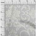 thumbnail image 2 of oneOone Cotton Flex Light Gray Fabric Damask Sewing Fabric By The Yard Printed Diy Clothing Sewing Supplies 40 Inch Wide, 2 of 4