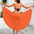 thumbnail image 4 of Dvprdro Womens V Neck Spaghetti Strap Midi Dress Solid Color Sleeveless Beach Swimwear Cover Up Party, 4 of 7
