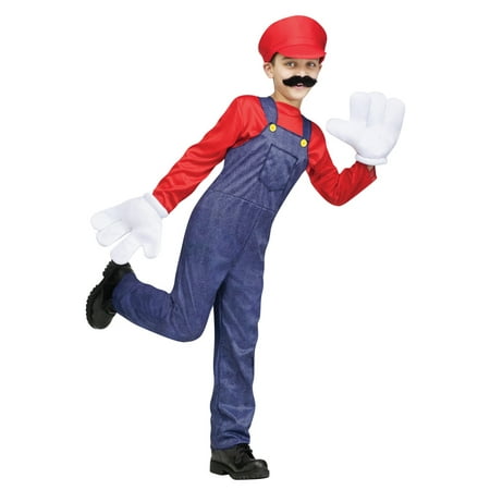 Video Game Guy Child Costume (Red)