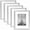 Silver, variant on 8x10 Picture Frame Set of 5, Display Pictures 5x7 with Mat or 8 x 10 Withou, Wall Gallery Photo Frames, Silver