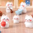 thumbnail image 3 of Shisuyan Figurine Statue en Résine 6 Pcs 1.3X1.2X0.8In, 3 of 8
