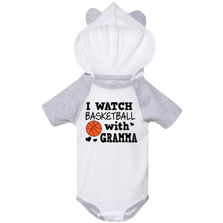 

Inktastic I Watch Basketball with Gramma Gift Baby Boy Bodysuit