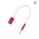 thumbnail image 1 of Convertidor de auriculares macho a hembra tipo c de 3,5 mm, regazo analógico plano a redondo, 1 of 1