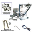 thumbnail image 1 of Brushless Belt Machine Electric Belt Sander Grinder Polisher Sharpener Polishing Grinding Machine 762x25mm Fixed Angle Open ,Easy to Use, 1 of 7