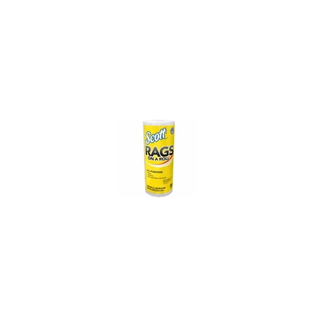 SCOTT RAGS ROLL 60CT