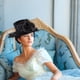 thumbnail image 5 of Sombrero Tea Party para mujer | Elegante topper de ala ancha de lino sintético | Protección solar ligera y transpirable | Blanco o negro | Fiesta Boda Jardín Accesorio para Evento | 11.8 pulgadas, 5 of 5