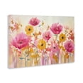 thumbnail image 2 of Stupell Industries Transitional Blooming Whimsy Pink & Yellow Canvas Art, 30 x 20, by Andrea Haase, 2 of 8
