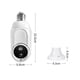 thumbnail image 2 of Xihbxyly Cámara con Bombilla E27, Cámara de Seguridad Inteligente Hd de 2 Mp, Dispositivo de Vigilancia Inalámbrica con Visión Nocturna, Visión Remota de 360°, Monitoreo En Interiores y Exteriores, I, 2 of 6