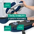 thumbnail image 5 of Padded Toilet Seat Riser for Seniors - Adds 2 inches. Universal Fit - FIRM Raised Toilet Seat Cushion with High-Density Foam for Enhanced Comfort & Elevation. Post-Surgery Must have (Blue), 5 of 7