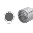 thumbnail image 4 of Unique Bargains 41mm 12 Point Shallow Socket 3/4' Drive Standard Metric Chromium Vanadium Steel, 4 of 5