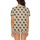 thumbnail image 2 of Conjunto de pijama corto para mujer con estampado de Mastines Tibetanos LKS301, 2 of 4